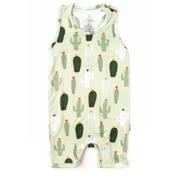 Gigi & Max Alex Cactus Romper - Picture 1 of 3
